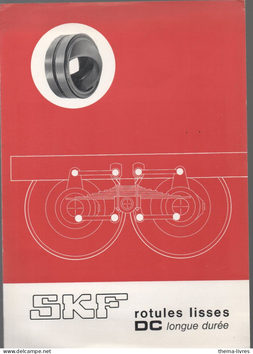 Catalogue Mécanique: SKF  Rotules Lisses DC Longue Durée  (CAT7223) - Publicités