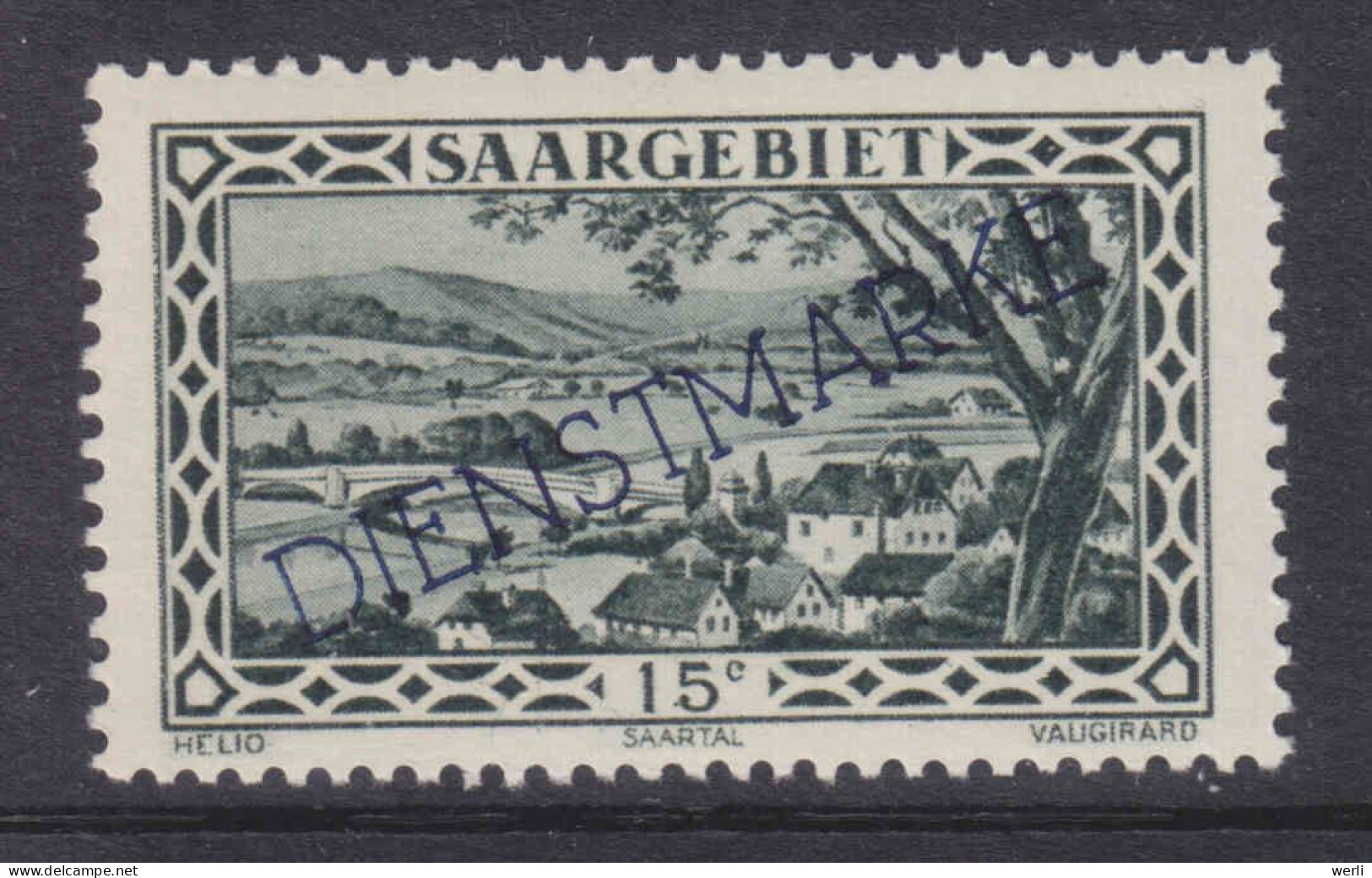 Saargebiet Dienst MiNr. D23 ** - Unused Stamps