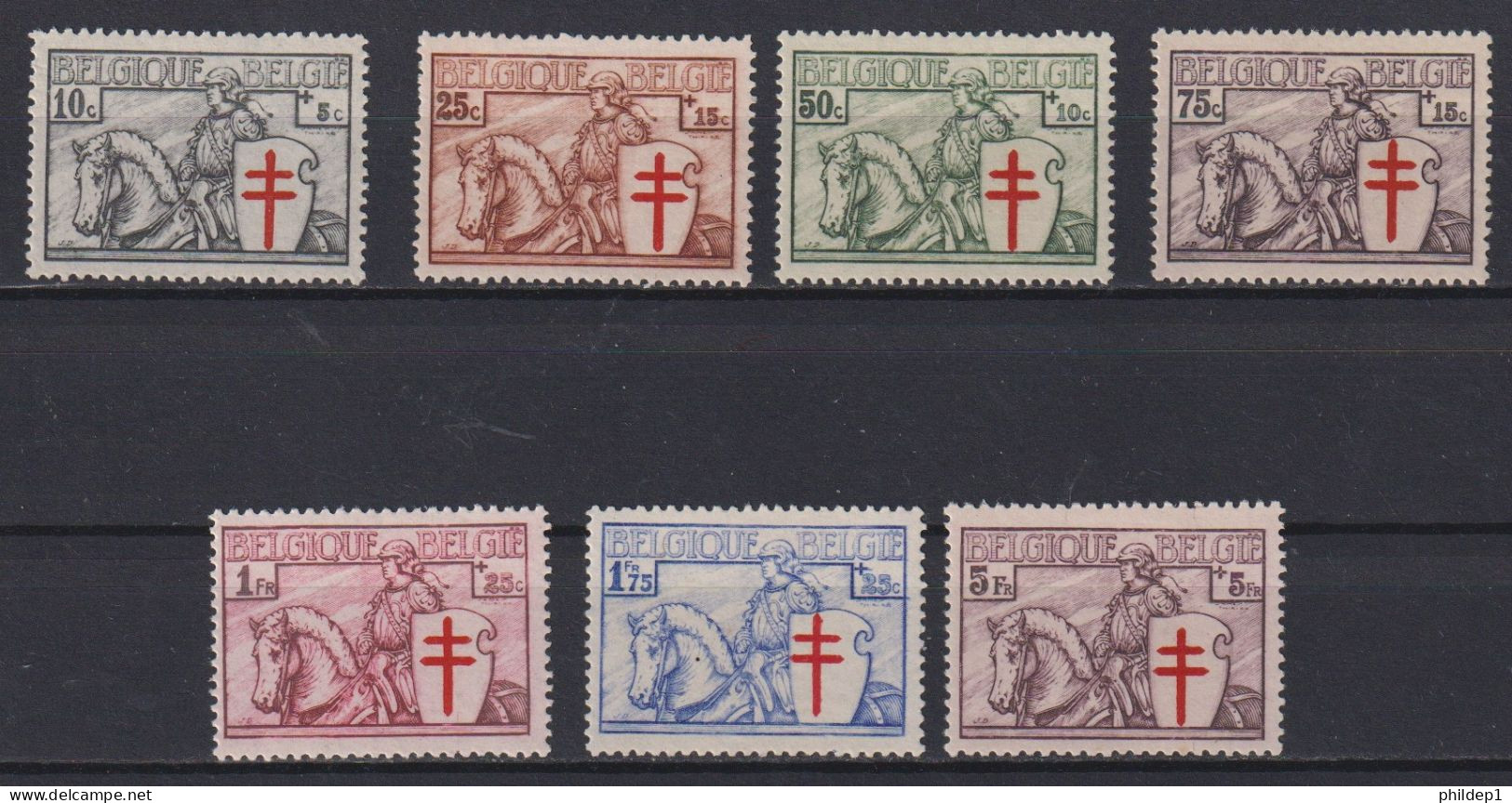 Belgique: COB N° 394/400 **, MNH, Neuf(s). TB !!! - Unused Stamps