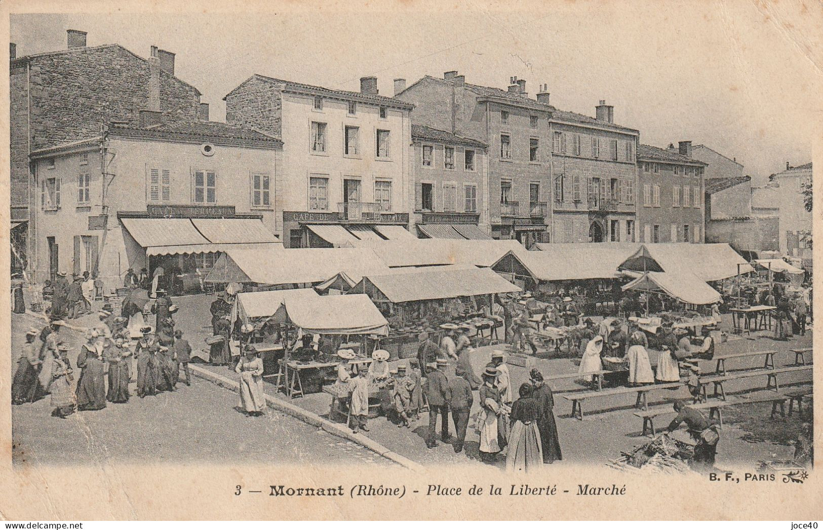 MORNANT - Place De La Liberté - Marché - EN ACHAT IMMEDIAT - - Other & Unclassified