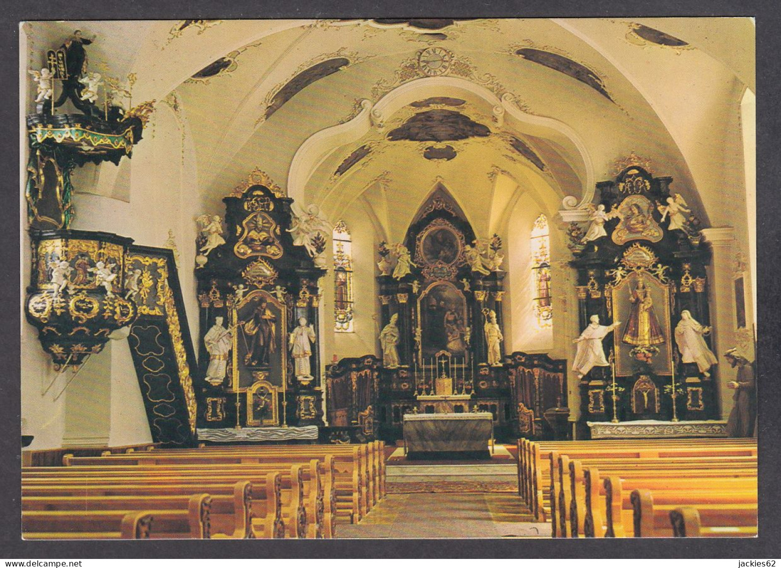 108050/ ST. GALLENKIRCH, Pfarrkirche - Autres & Non Classés