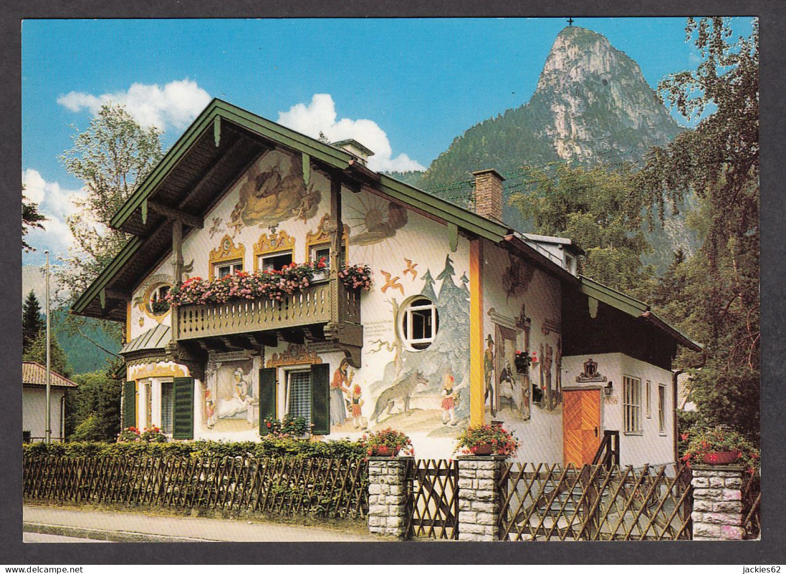 081775/ OBERAMMERGAU, Rotkäppchen-Haus Unf Kofel - Oberammergau