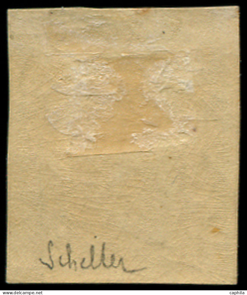 * FRANCE - Poste - 13A, Type I, Signé Scheller: 10c. Bistre - 1853-1860 Napoléon III