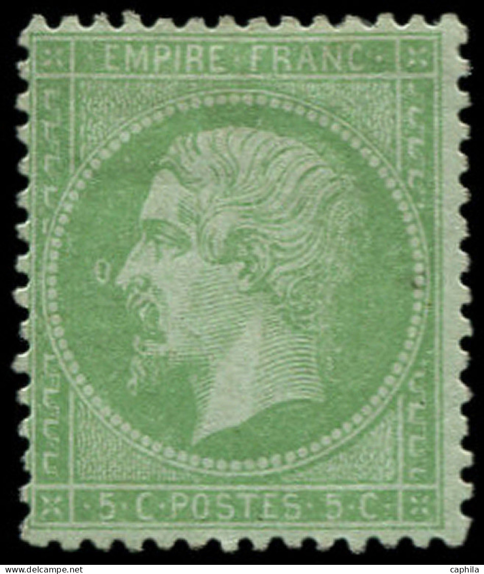 * FRANCE - Poste - 20, Anneau De Lune, Signé - 1862 Napoléon III