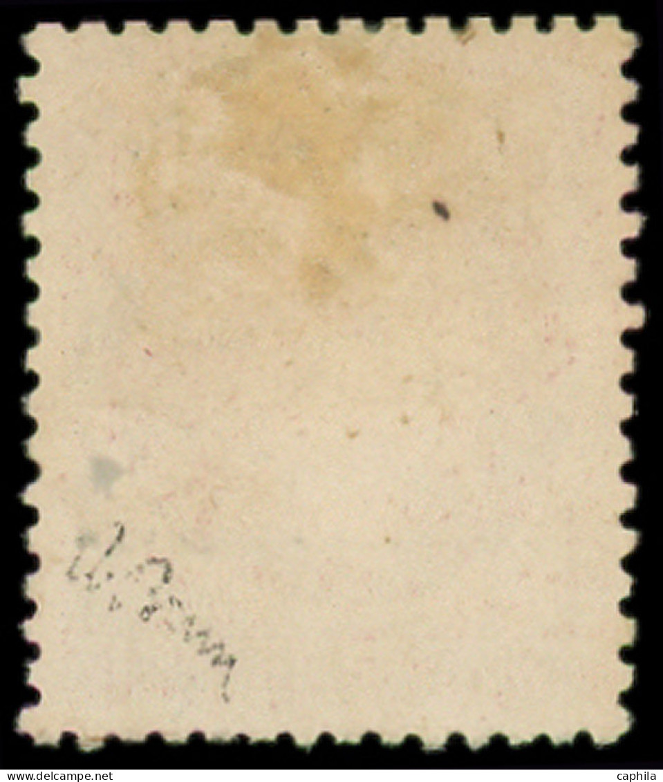 (*) FRANCE - Poste - 24d, Surchargé Spécimen, Signé Brun: 80c. Rose - 1862 Napoleone III