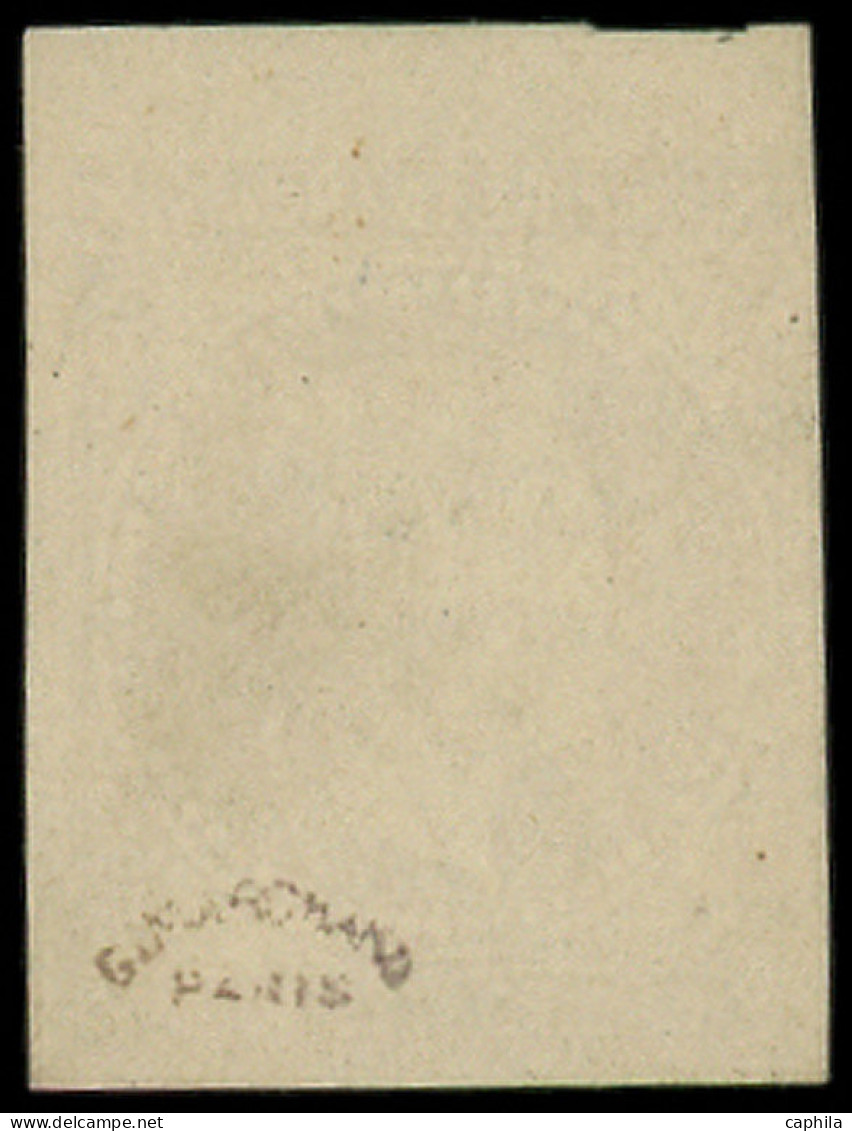 (*) FRANCE - Poste - 28Aa, Non Dentelé, Réimpression De Rothschild, Bdf: 10c. Bistre - 1863-1870 Napoleon III With Laurels