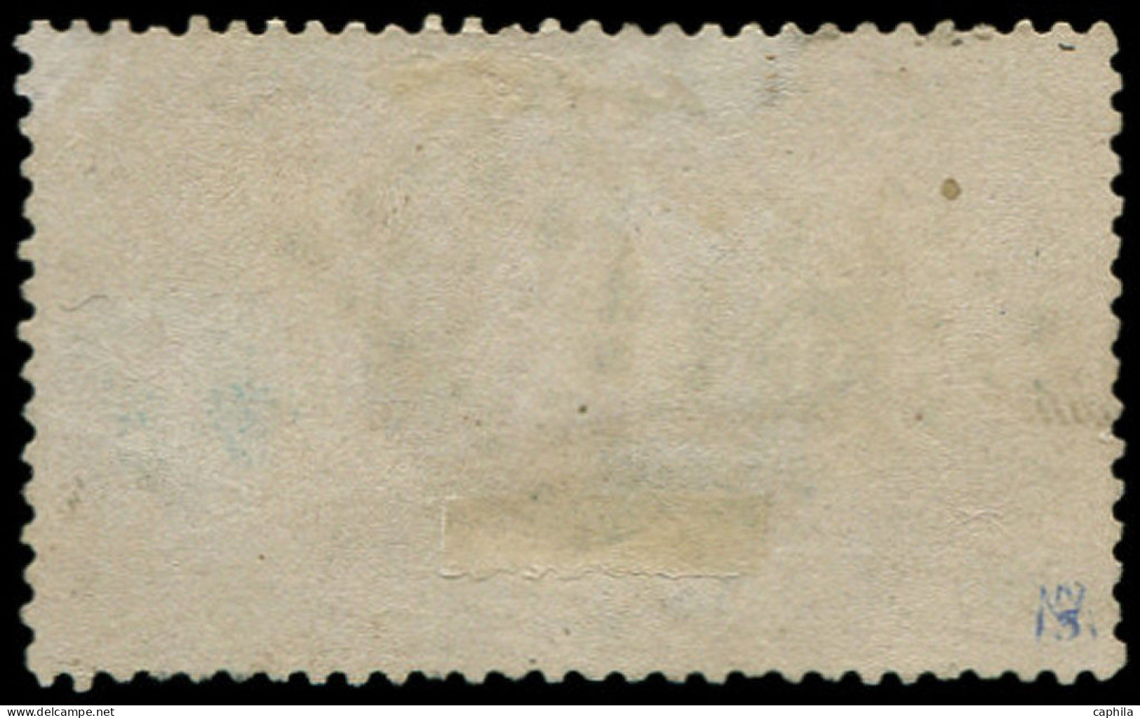 O FRANCE - Poste - 33, Gros Chiffres "5118" Yokohama (réparé Angle Supérieur Droit): 5f. Violet-gris - 1863-1870 Napoleon III With Laurels