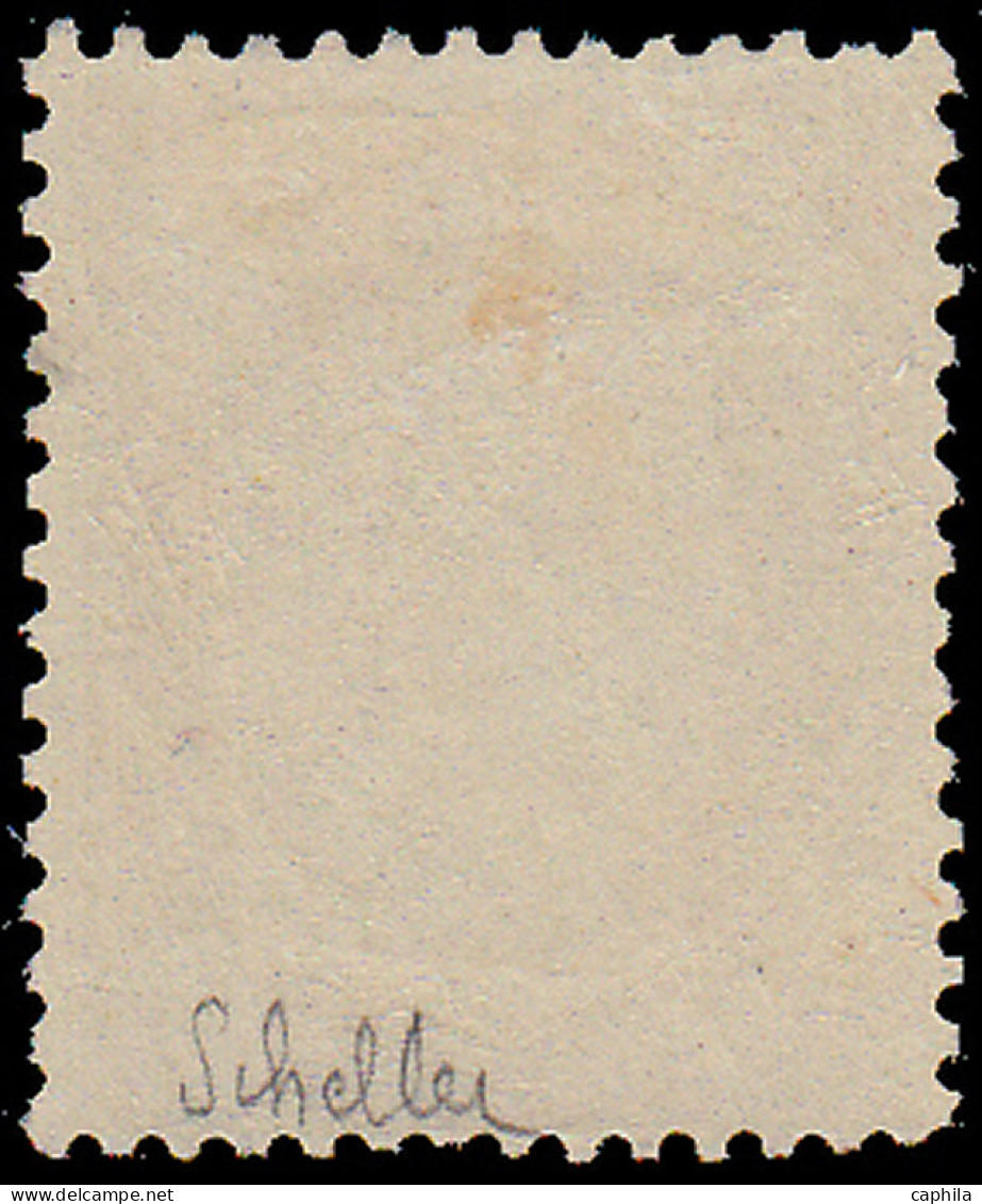 * FRANCE - Poste - 59, Signé Scheller: 15c. Bistre - 1871-1875 Ceres