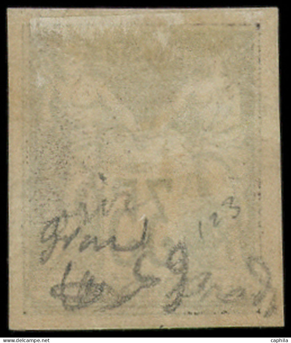 (*) FRANCE - Poste - 93d, Non Dentelé, Granet: 35c. Violet Sur Orange - 1876-1898 Sage (Type II)