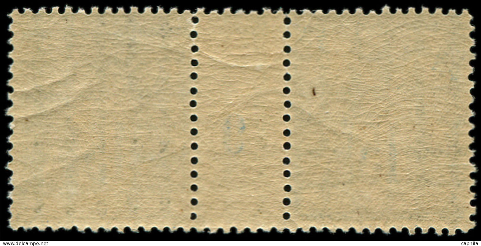 ** FRANCE - Poste - 101, Paire Millésime "9", Luxe: 15c. Bleu - 1876-1898 Sage (Type II)