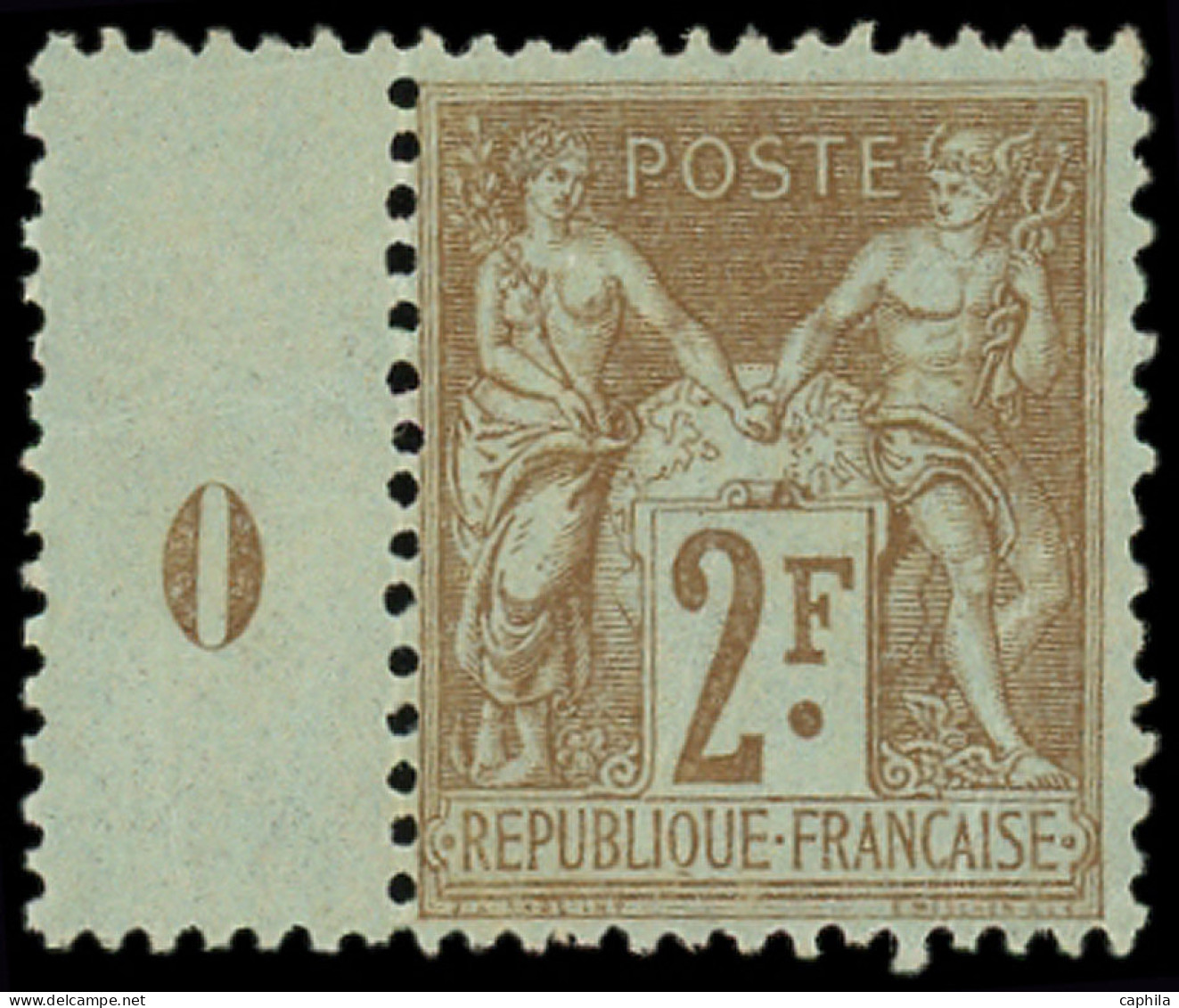 ** FRANCE - Poste - 105, Avec Millésime "0": 2f. Sage - Millesimes