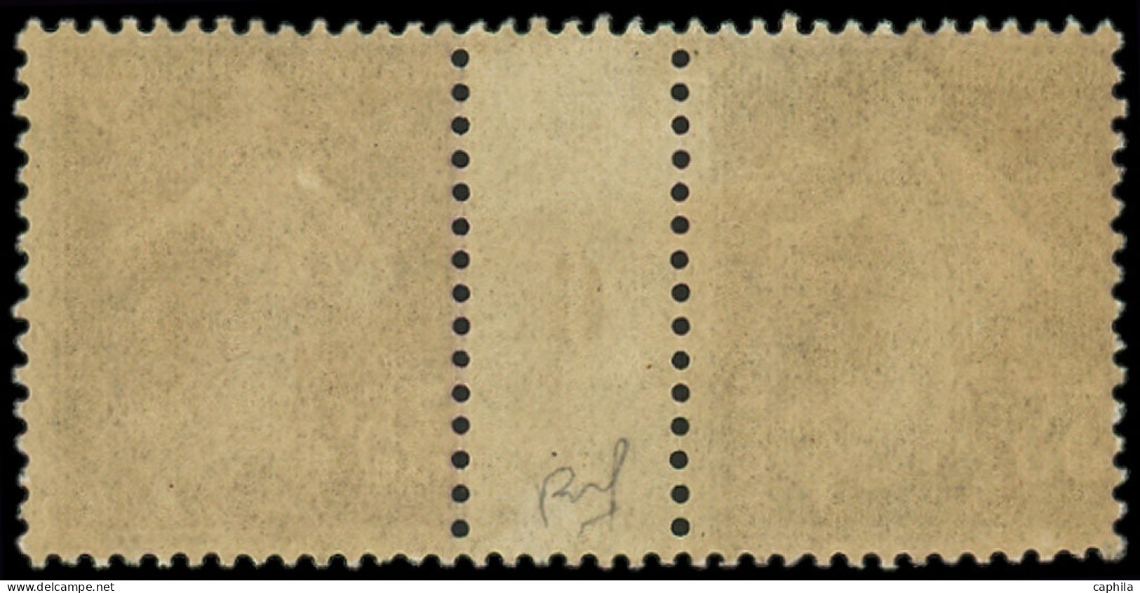 ** FRANCE - Poste - 136, Type IIA, Paire Millésime "6": 35c. Violet - Unused Stamps