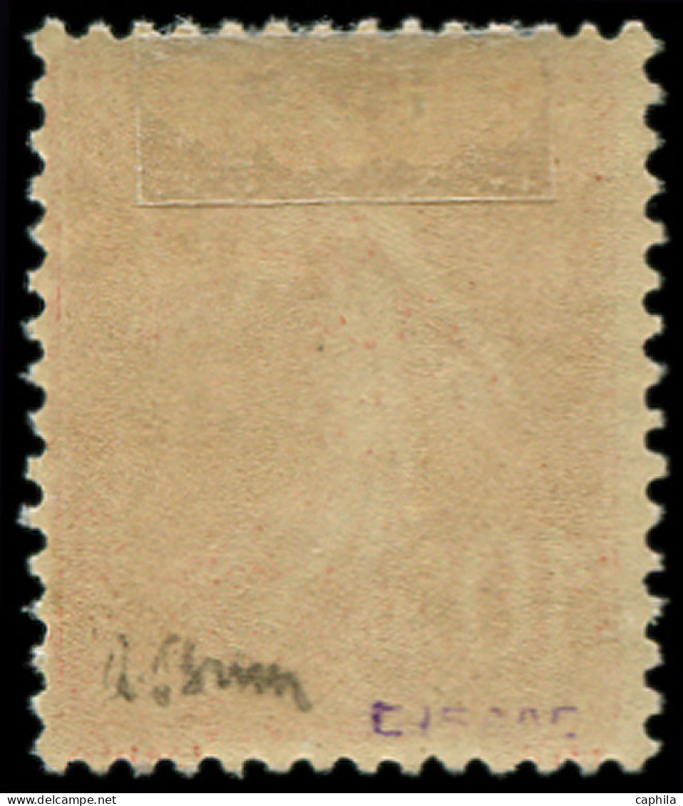 * FRANCE - Poste - 138c, écarlate, Signé Brun: 10c. Semeuse - Unused Stamps