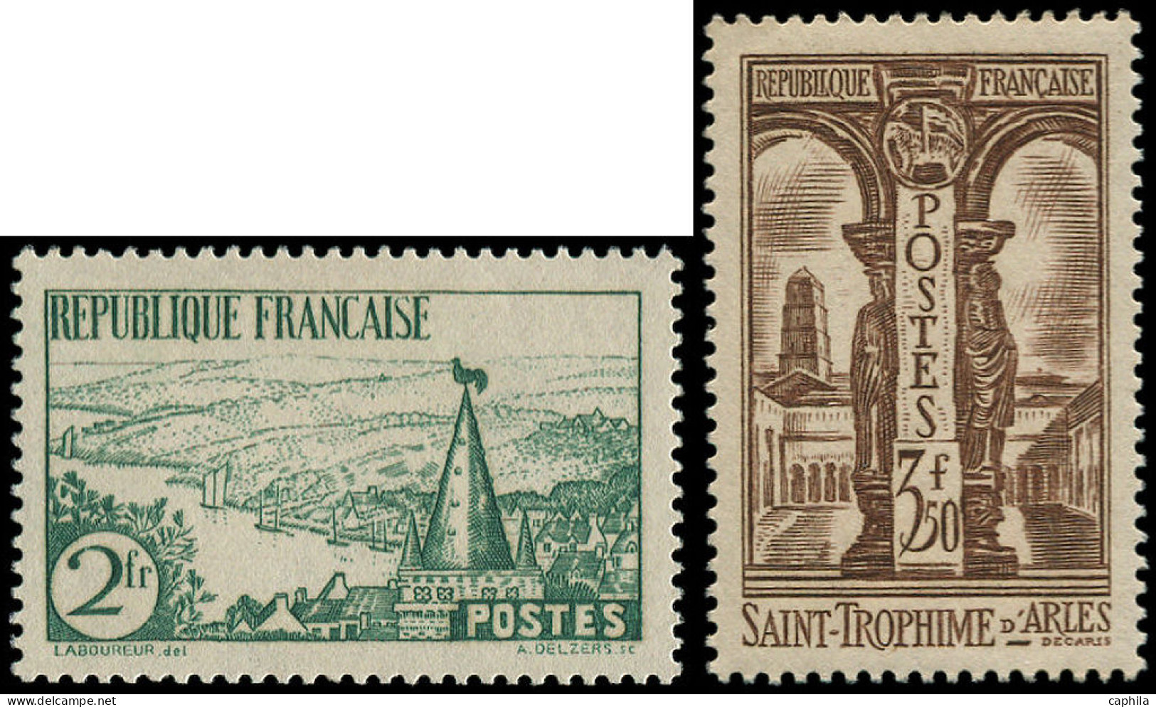** FRANCE - Poste - 301/02, Rivière Bretonne Et St Trophime - Unused Stamps