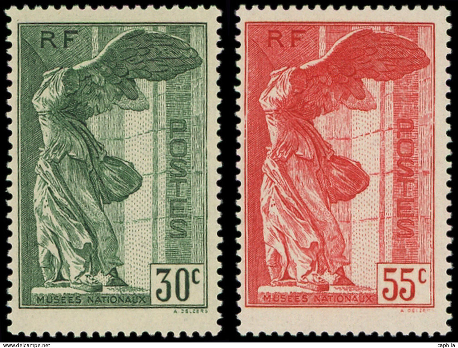 ** FRANCE - Poste - 354/55, Paire Samothrace - Unused Stamps