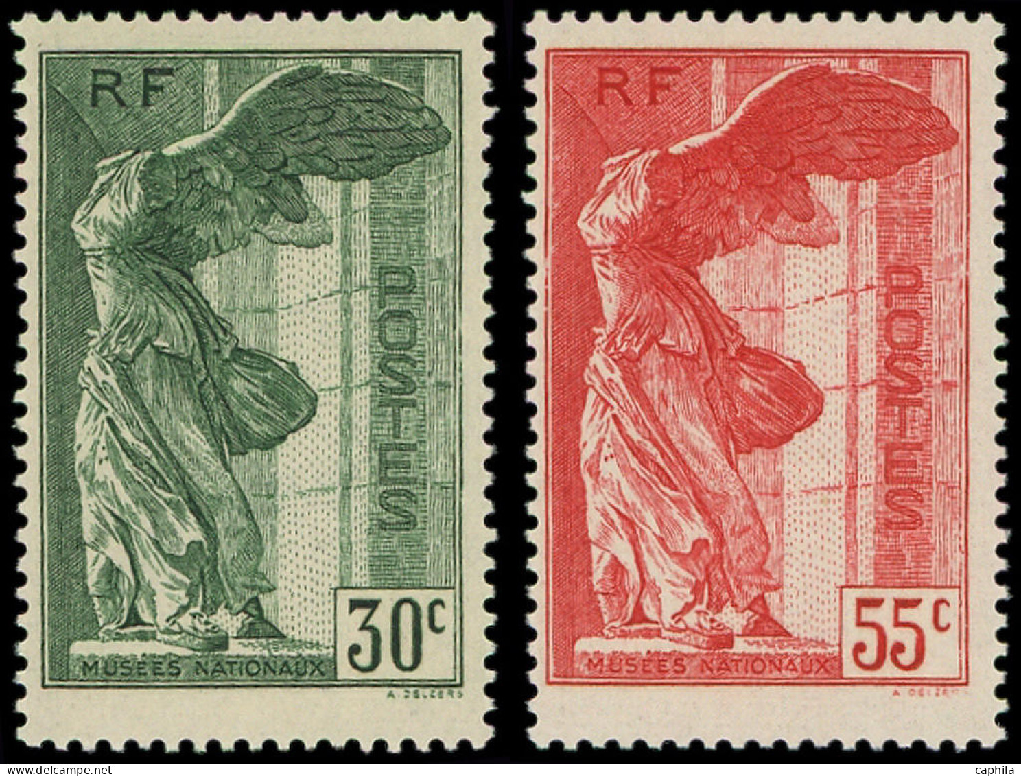 ** FRANCE - Poste - 354/55, Paire Samothrace - Neufs