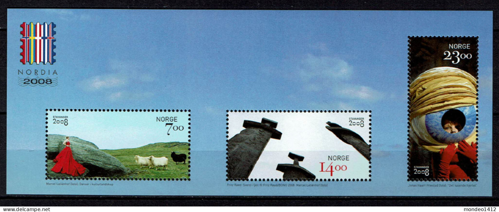 Norway 2008 - Yv. Bloc 37 - Mi. Block 36 - MNH - Stavanger, Capitale De La Culture - Blocks & Sheetlets