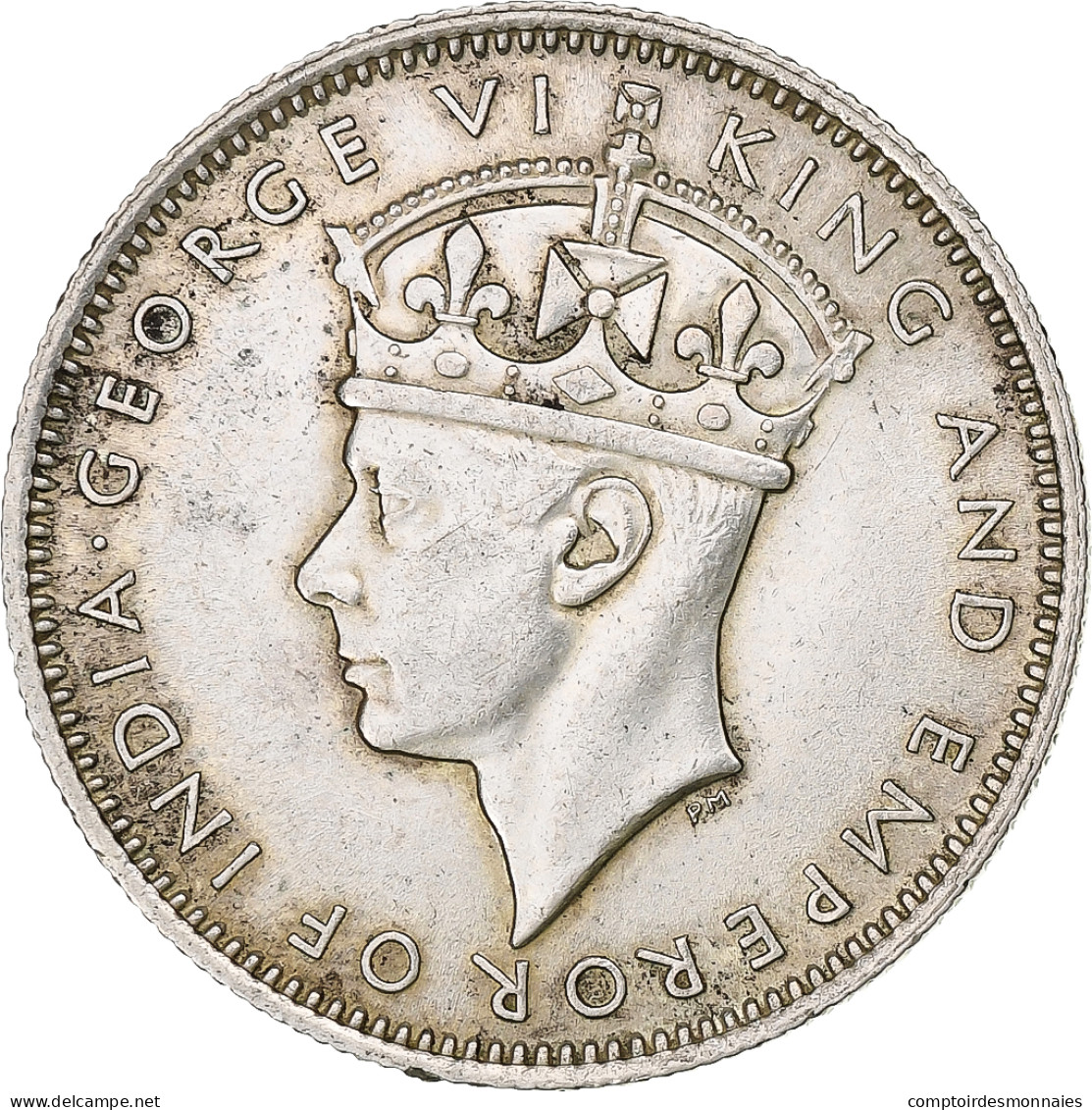 Malaisie, George VI, 20 Cents, 1939, Londres, Argent, TTB+, KM:5 - Malaysie