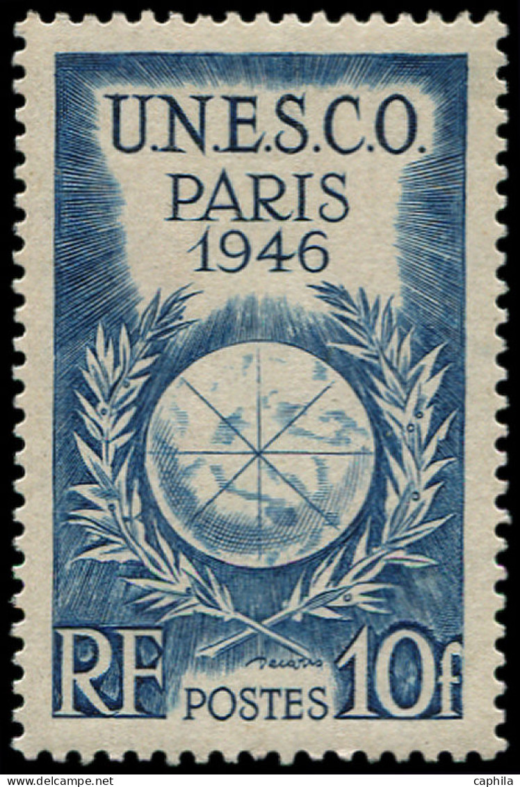 * FRANCE - Poste - 771, Impression Défectueuse (surencrage): 10f. UNESCO - Unused Stamps