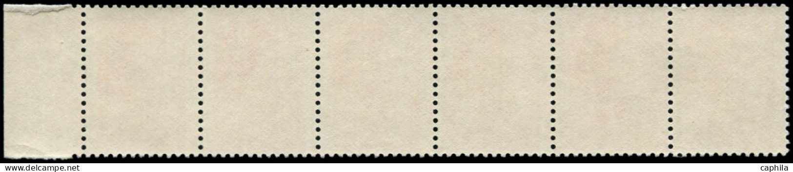** FRANCE - Poste - 2182d, Bande De 6, 2 Exemplaires Sans Bande De Phospho Tenant à Normal: 0.30 Liberté - Unused Stamps
