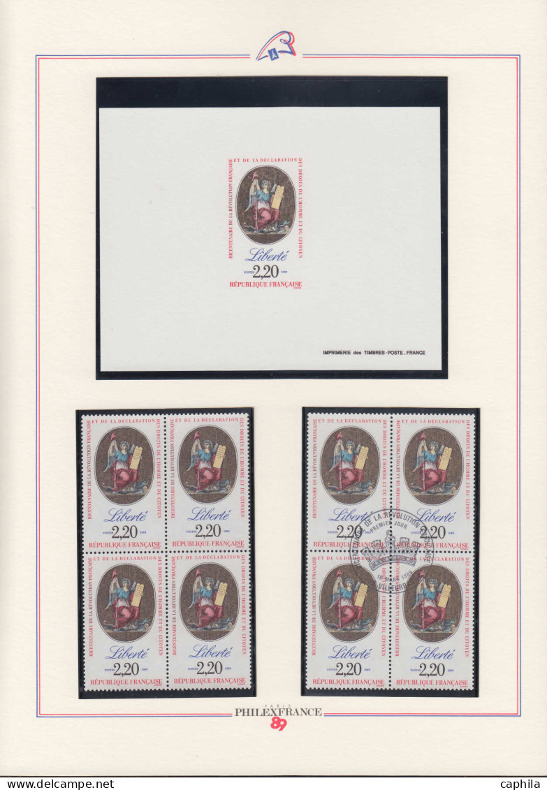 EPL FRANCE - Poste - 2573/75, 3 Très Grandes épreuves (200 X 290), En Noir, Timbre + Vignette (non Répertoriée): Bicente - Unused Stamps