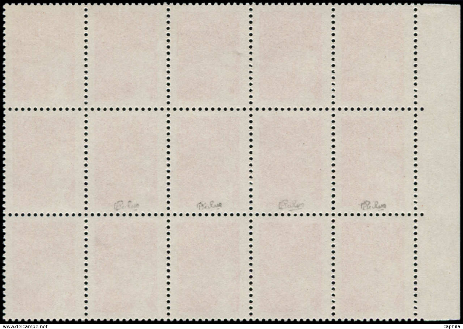 ** FRANCE - Poste - 3417, Bloc De 15, 5 Valeurs Impression Empâtée (surencrage): Tvp Luquet - Unused Stamps