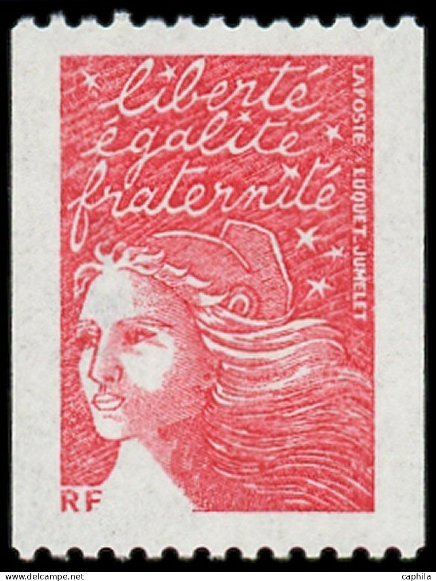 ** FRANCE - Poste - 3418c, Sans Phosphore Avec N° Noir: TVP Luquet Rouge - Unused Stamps