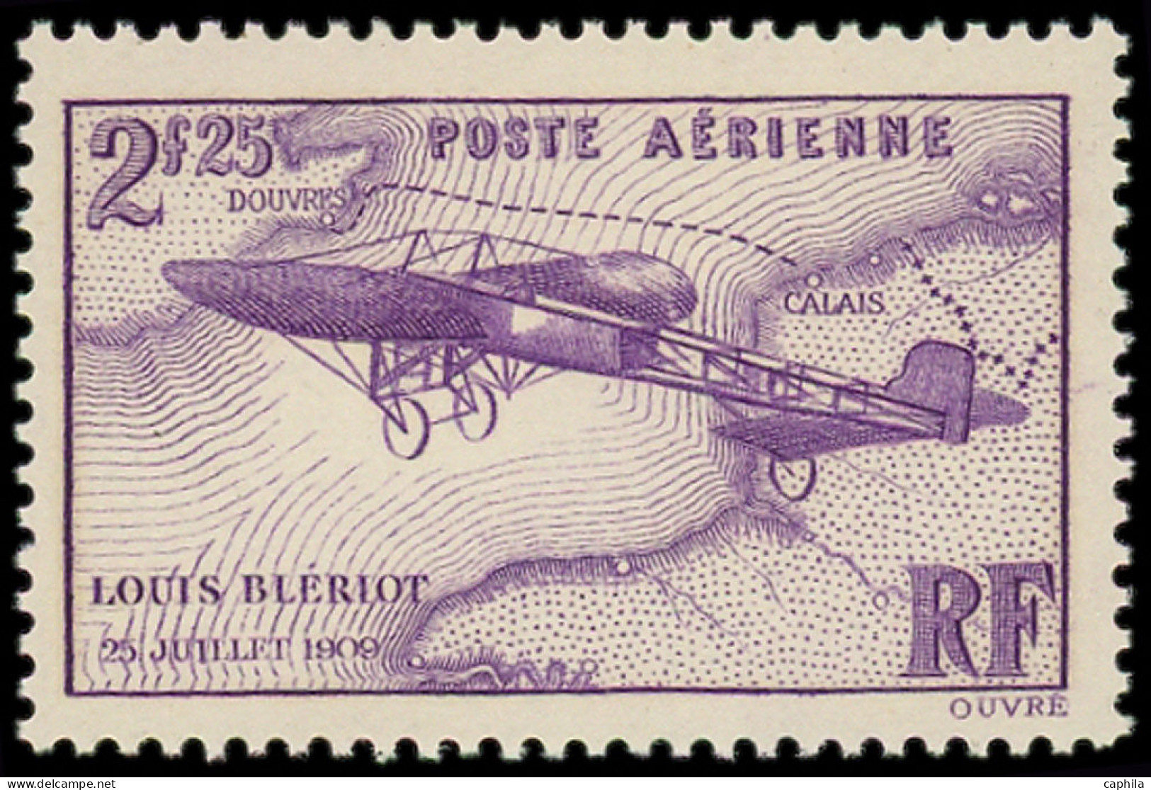 ** FRANCE - Poste Aérienne - 7, Blériot - 1927-1959 Mint/hinged