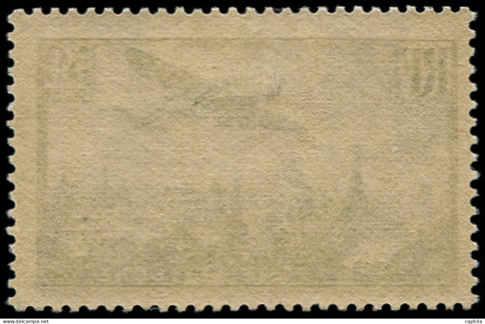 * FRANCE - Poste Aérienne - 14b, 50f. Vert-foncé - 1927-1959 Mint/hinged