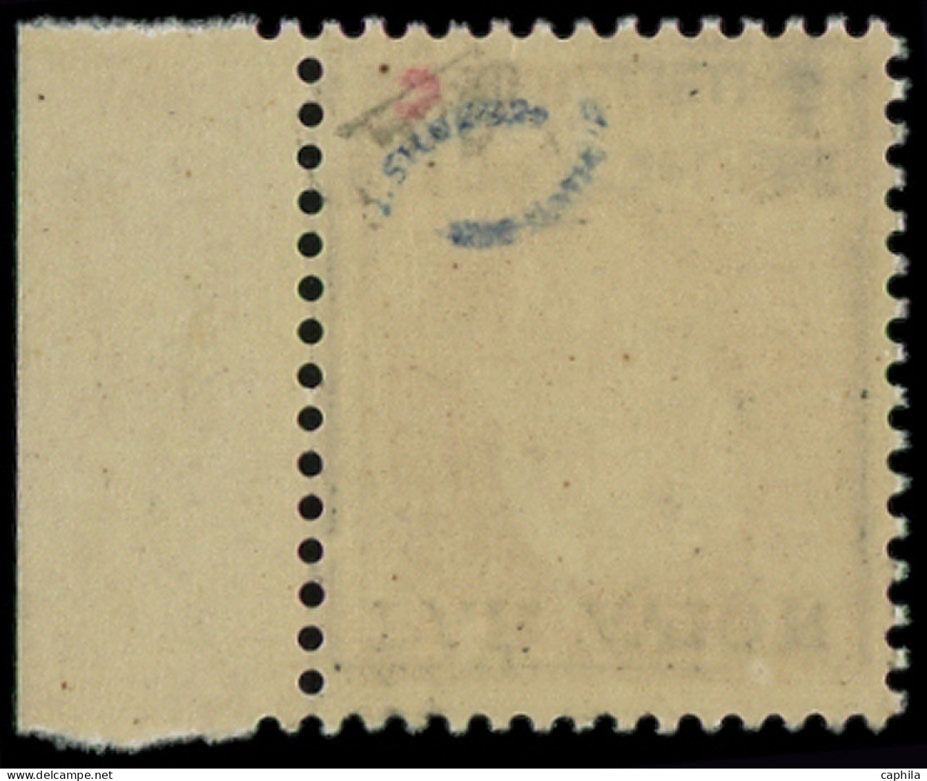 ** FRANCE - PA. Militaire Richelieu - 3, Signé, Bdf: Richelieu - Military Airmail