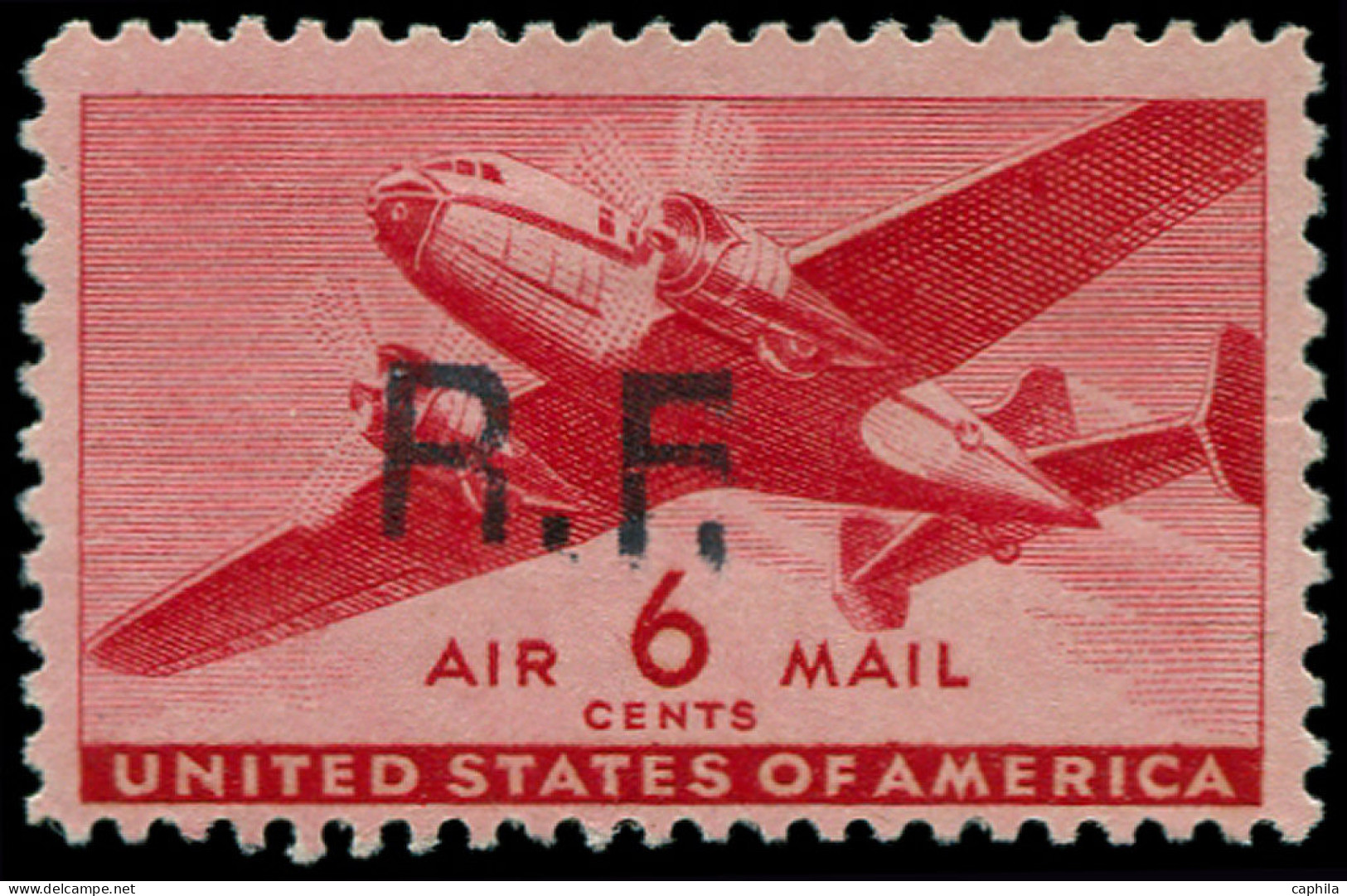 * FRANCE - PA. Militaire US. (N° Et Cote Spink) - 9, Casablanca II, Signé Calves - Military Airmail