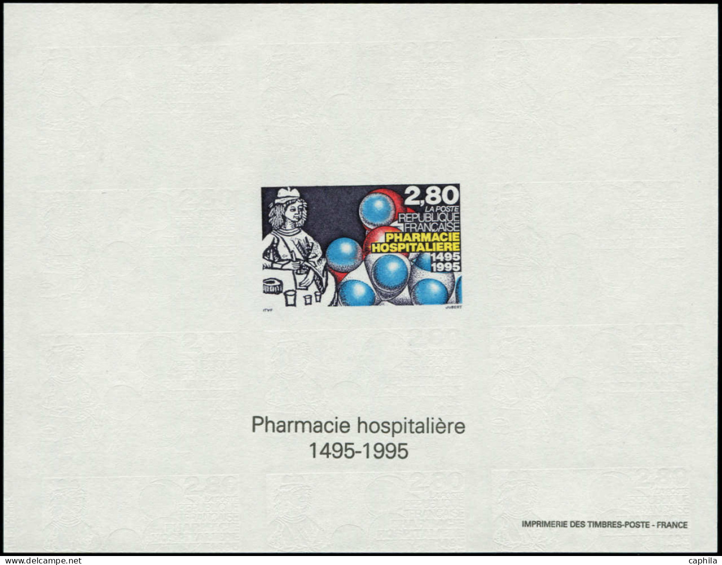 ** FRANCE - Blocs Spéciaux - 2968, Pharmacie Hospitalière - Autres