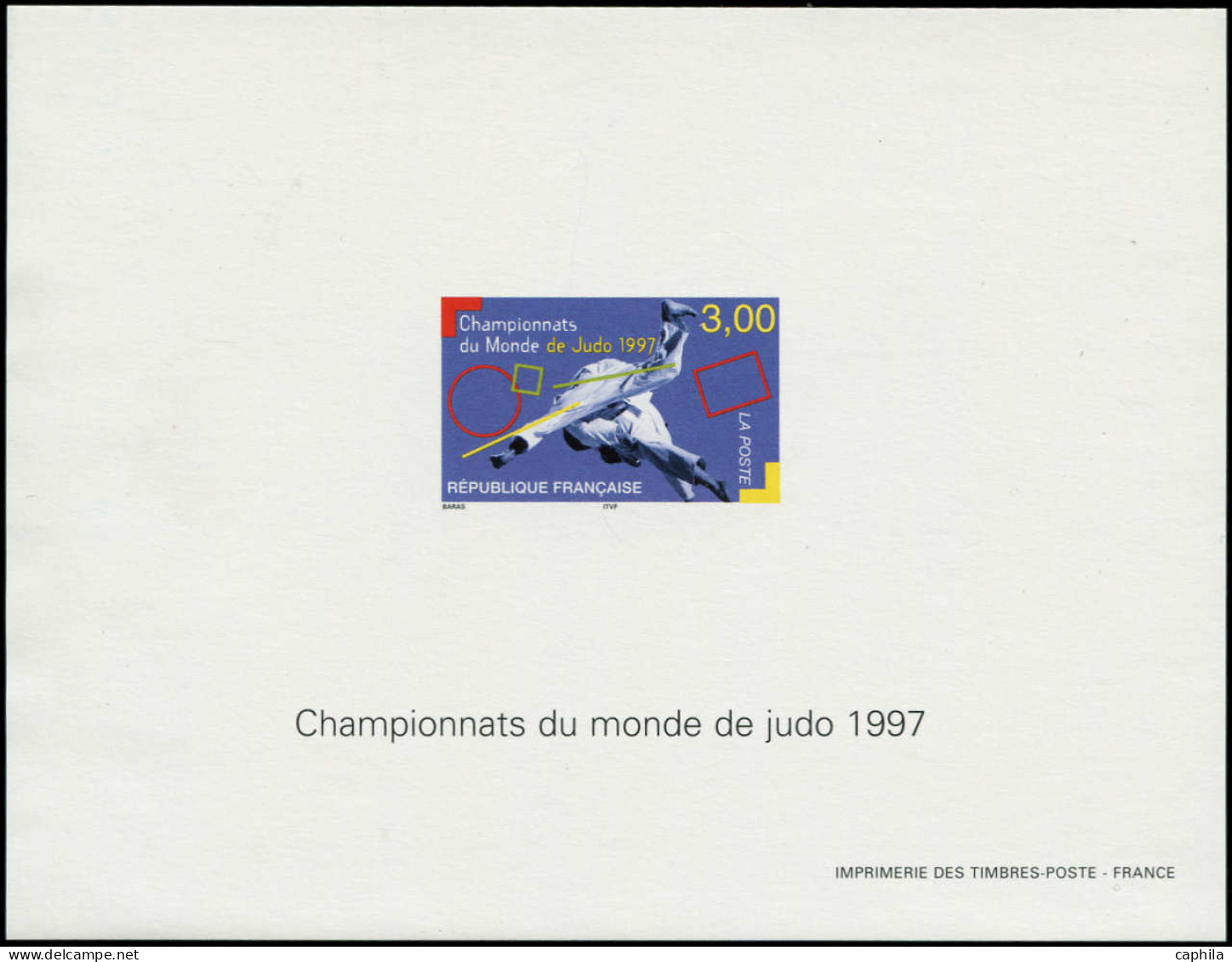** FRANCE - Blocs Spéciaux - 3111, 3.00f. Judo 1997 - Other