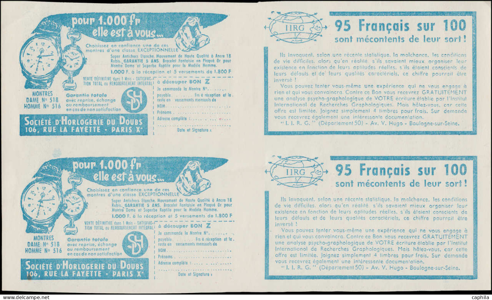 ESS FRANCE - Carnets - 1011B, Collection exceptionnelle de 20 couvertures de carnets en paires toutes se tenant (S.7.57 