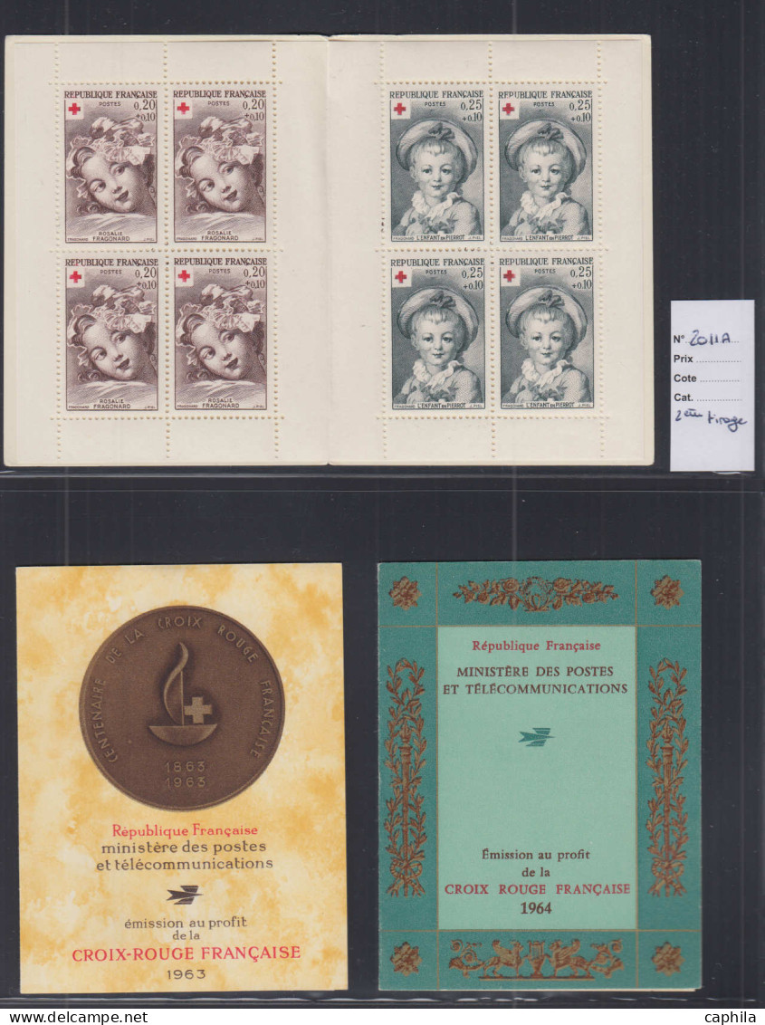 ** FRANCE - Carnets Croix Rouge - 2001/32, Complet Dont 2011A Et 2019A - Red Cross