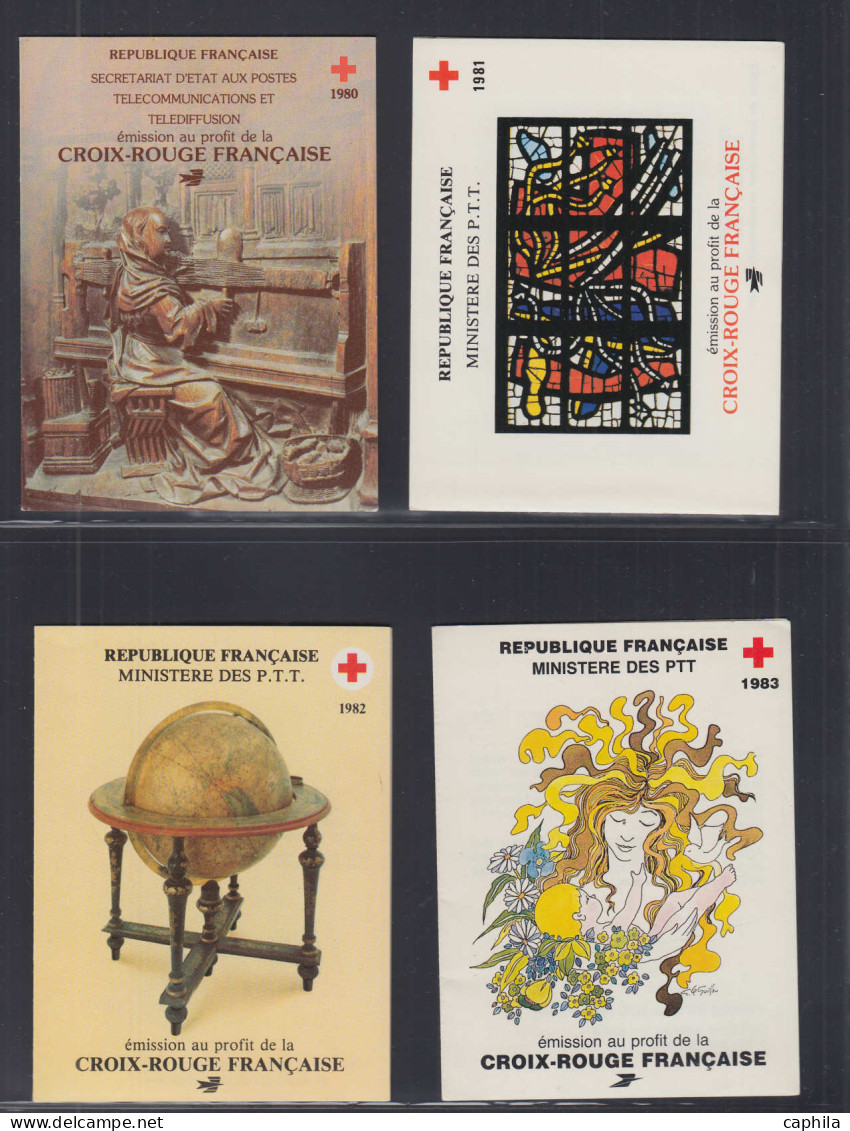 ** FRANCE - Carnets croix rouge - 2001/32, complet dont 2011A et 2019A