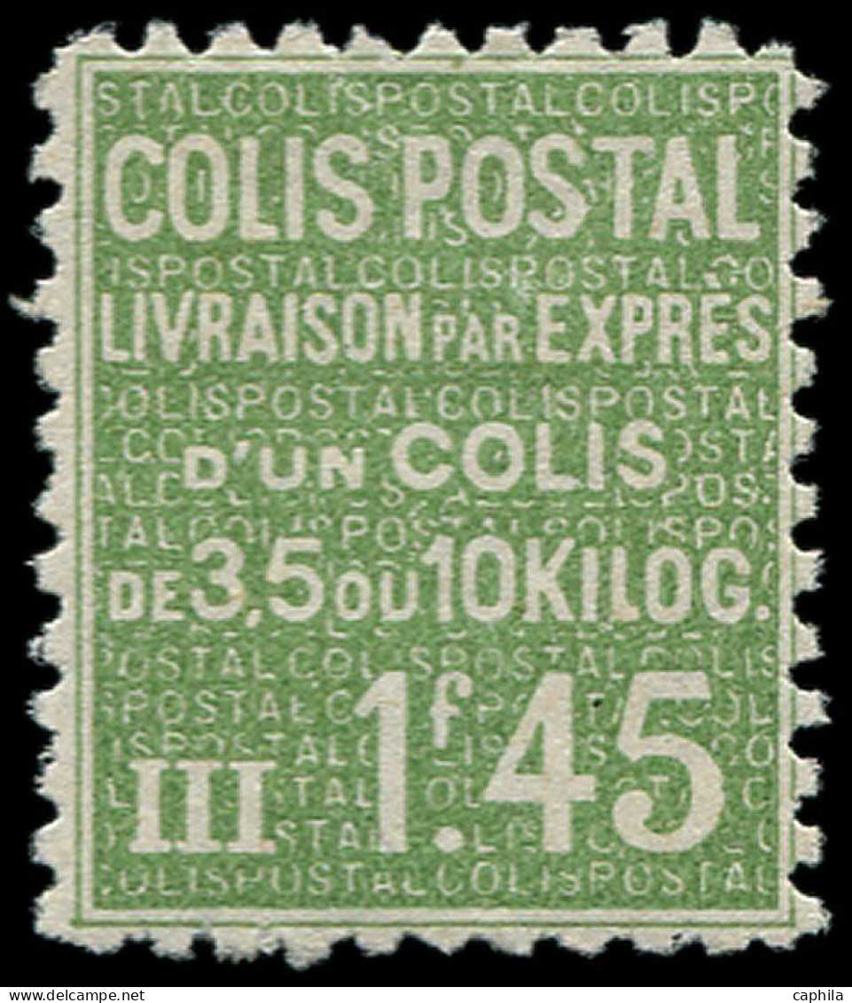 * FRANCE - Colis Postaux - 99, Livraison Par Exprès: 1.45f. Vert - Mint/Hinged