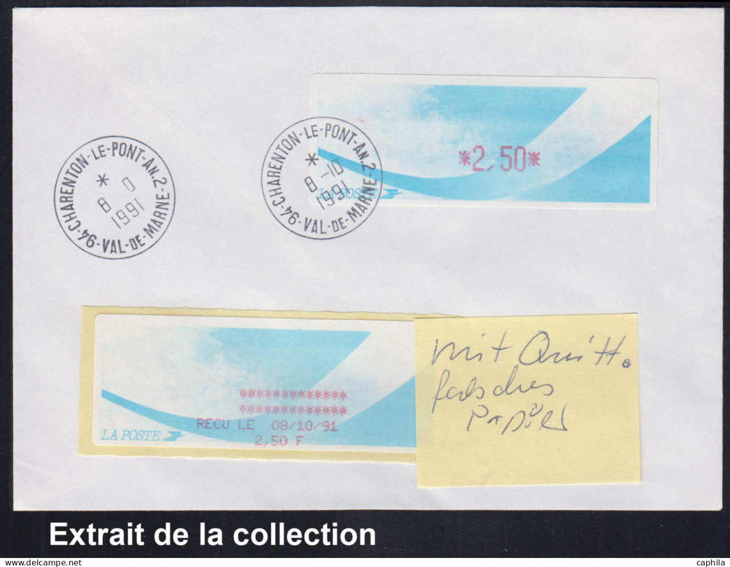 LOT FRANCE - Distributeurs - Enorme stock en 10 boites, oblitérés, Fdc, lettres circulées, idéal pour détailler (Michel)