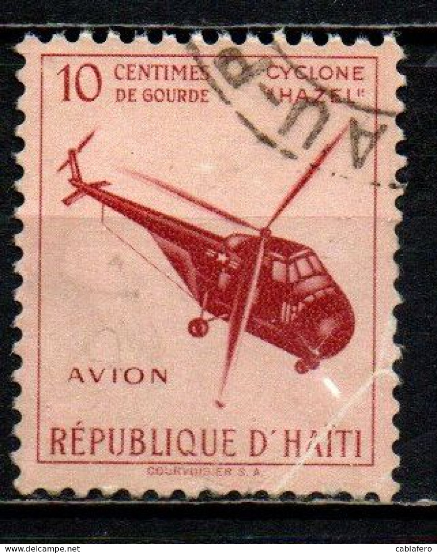 HAITI - 1955 - Helicopter - USATO - Haïti