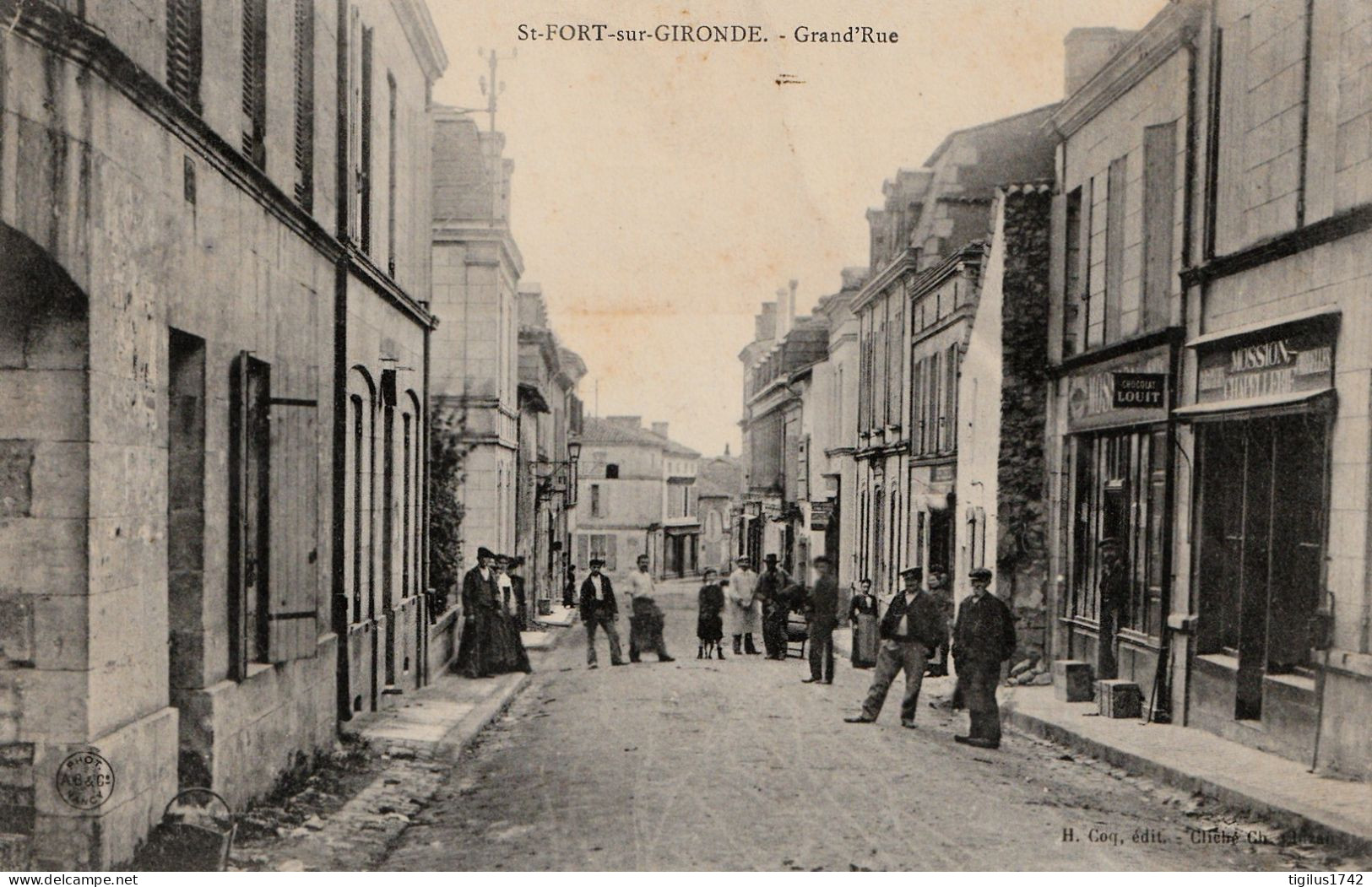 St Fort Sur Gironde Grand'Rue - Autres & Non Classés