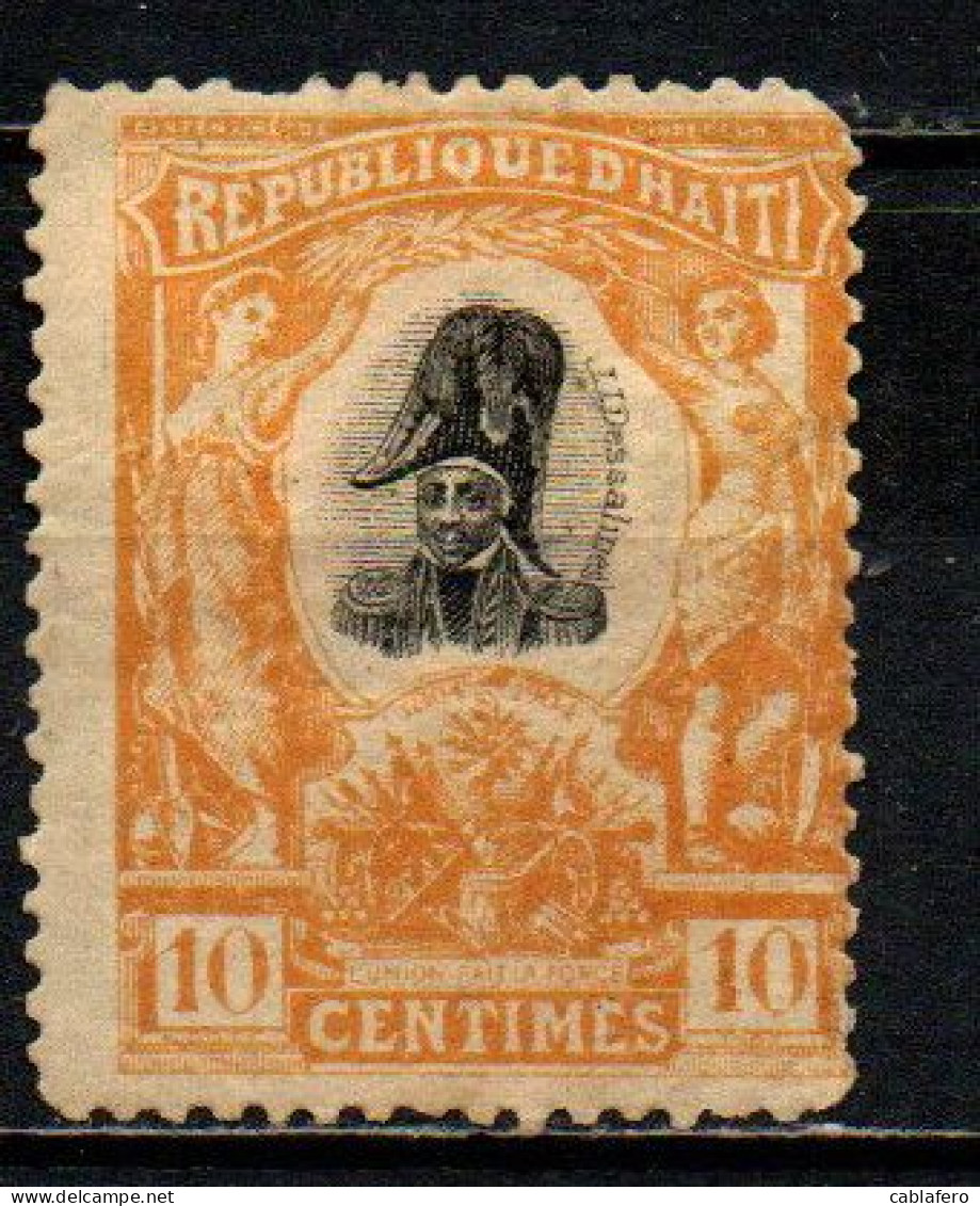 HAITI - 1904 - Emperor Jean Jacques Dessalines - MH - Haiti