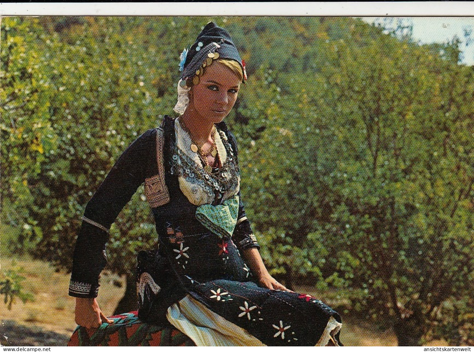 Greece, Costume Regional De Velouchi (Macedonia) Ngl #G5266 - Grèce