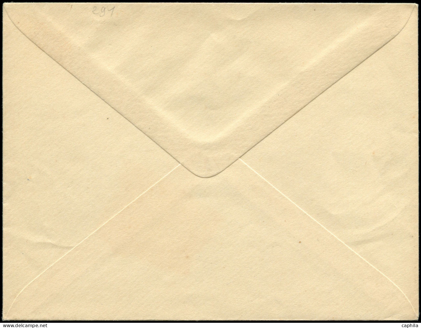 N FRANCE - Entiers Postaux - 138-E8, Enveloppe Papier Crème Vergé, Date 641: 10c. Semeuse Rouge - Autres & Non Classés
