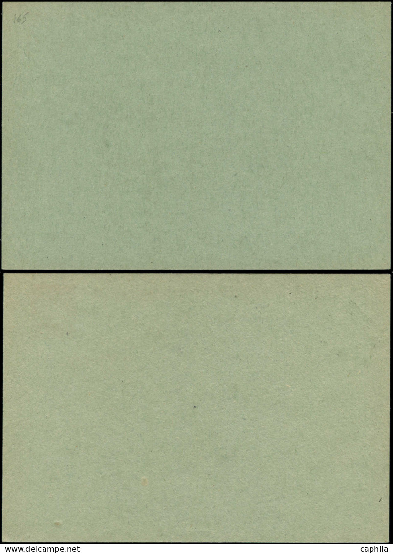 N FRANCE - Entiers Postaux - 512 CP4/5, 2 Cartes Postales: 80c. Rouge S. Vert - Autres & Non Classés