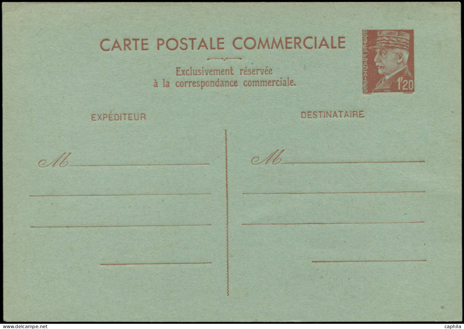 N FRANCE - Entiers Postaux - 515 CP2 + CPRP1, 2 Cartes Postales: 1.50f. Pétain - Autres & Non Classés