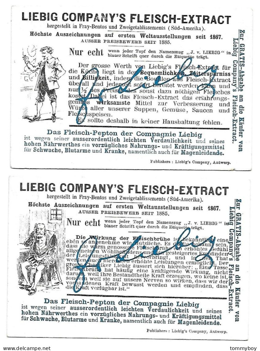 S 594, Liebig 6 Cards, Gelehrte Und Erfinder (GERMAN) (ref B13) - Liebig