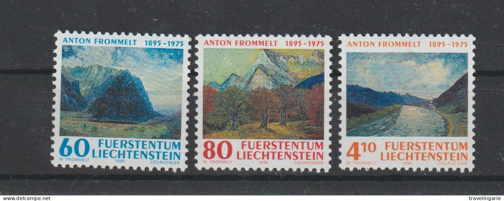 Liechtenstein 1995 Anton Frommert, Painter ** MNH - Autres & Non Classés