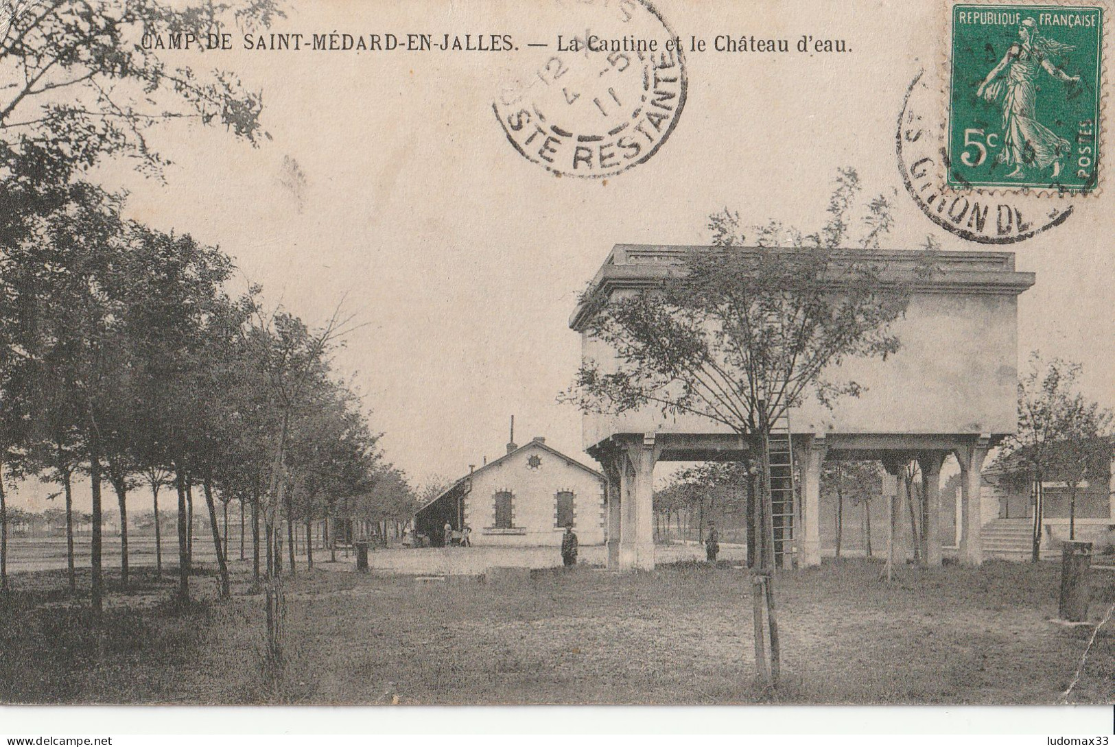 Camp De St Medard En Jalles La Cantine Et Le Chateau D'eau - Autres & Non Classés