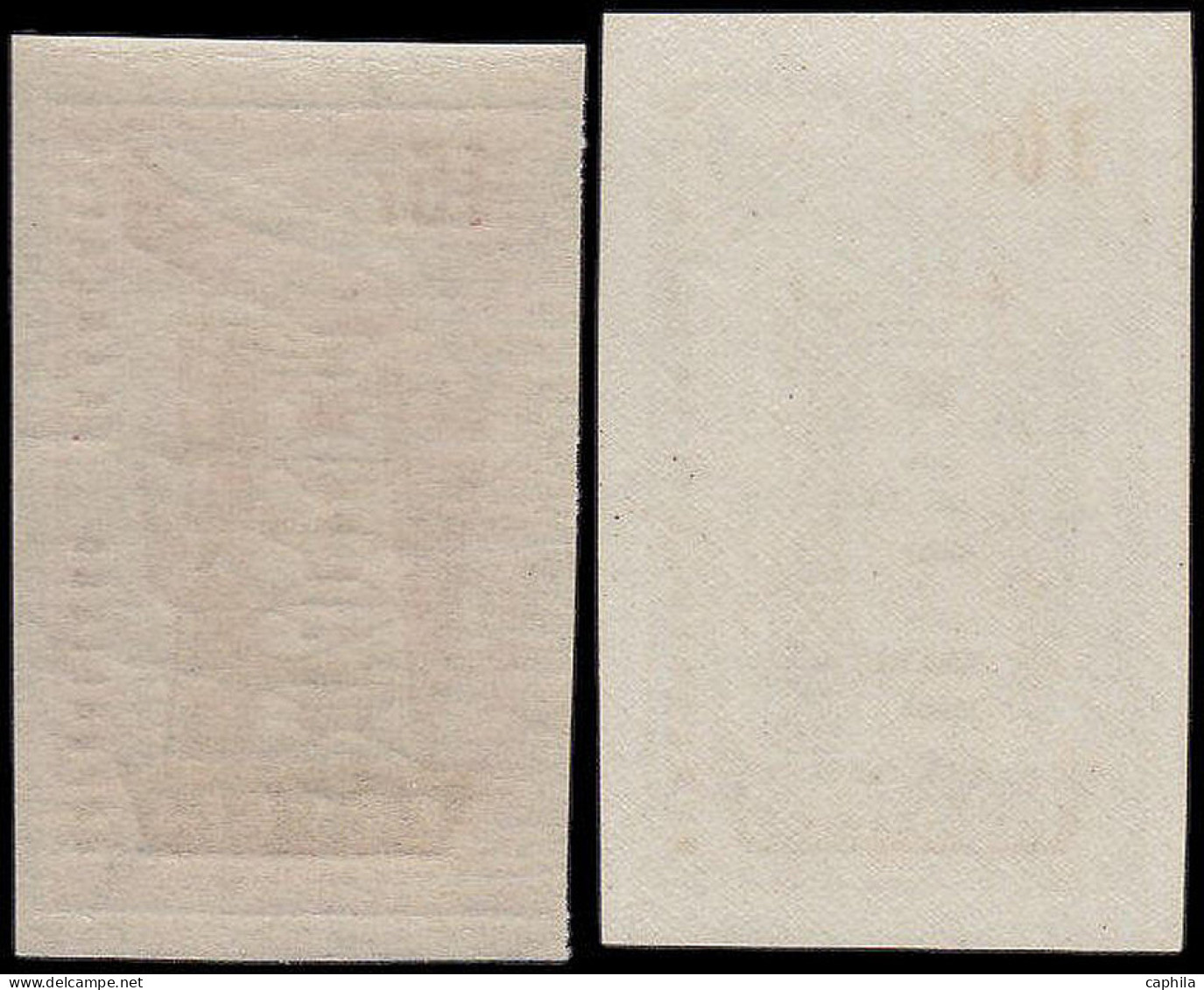 ** FRANCE - Non Dentelés - 1076/77, Europa 1956 - Unused Stamps