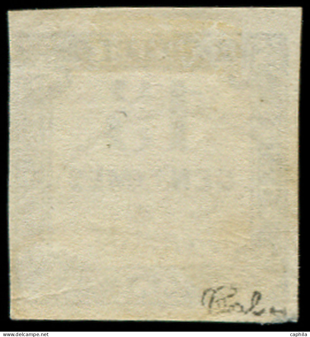 O FRANCE - Taxe - 4, Signé Calves: 15c. Noir Lithographié - 1859-1959 Used